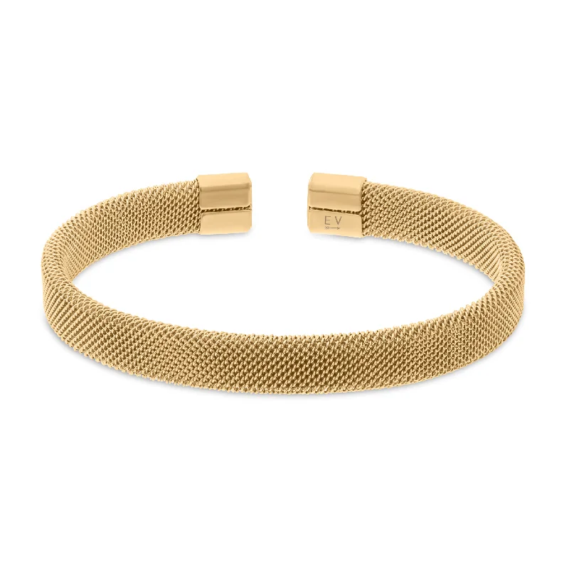 Women infinity bangles and bracelets -Wynn Mesh Cuff Bracelet