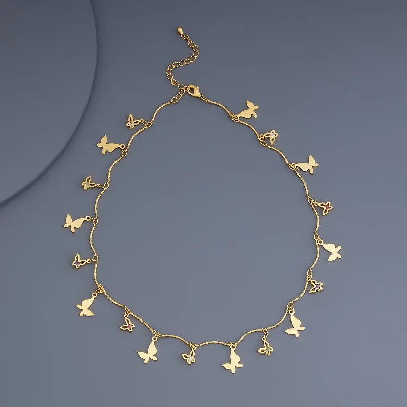 Luxury gold necklaces for women -Trendy Necklace 180347