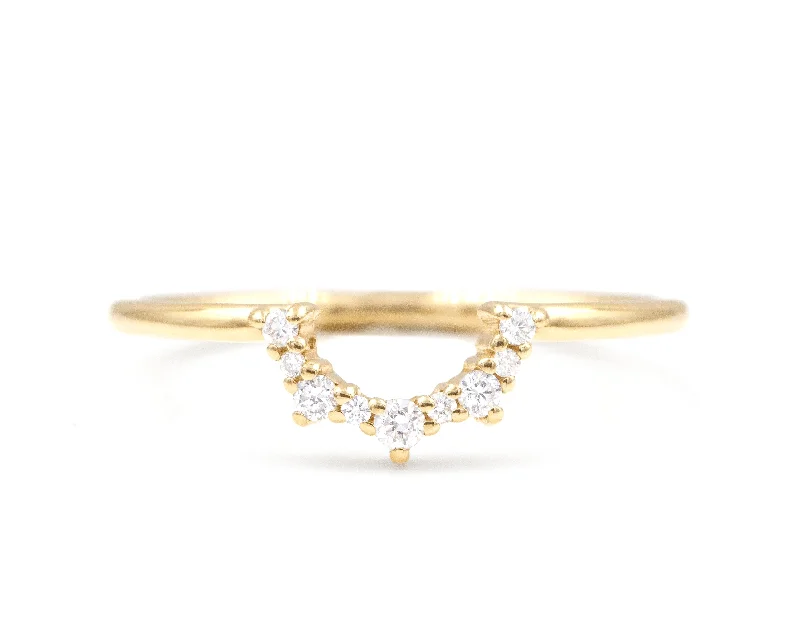 Women multi-stone rings -Petite Skyler Band