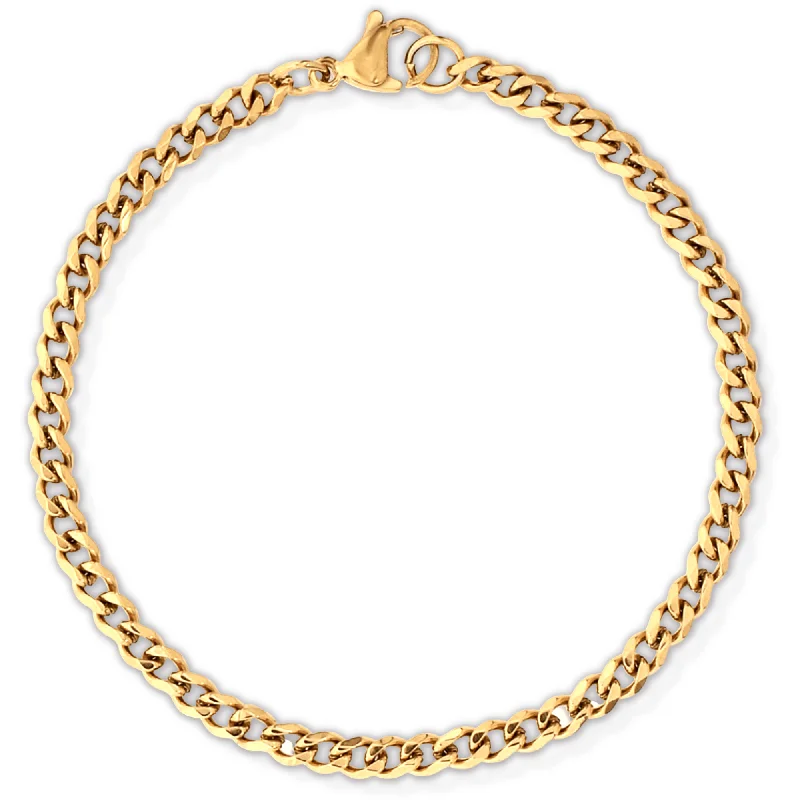 Women charm bangles and bracelets -Blake Cuban Chain Bracelet