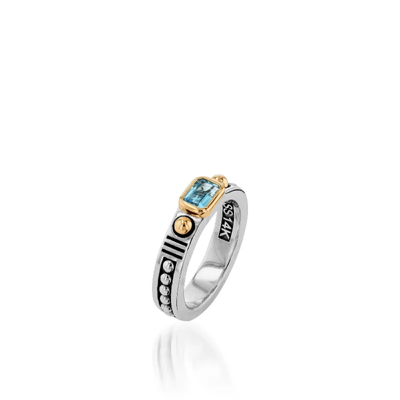 Women engagement rings -Sahara Gemstone Stack Ring