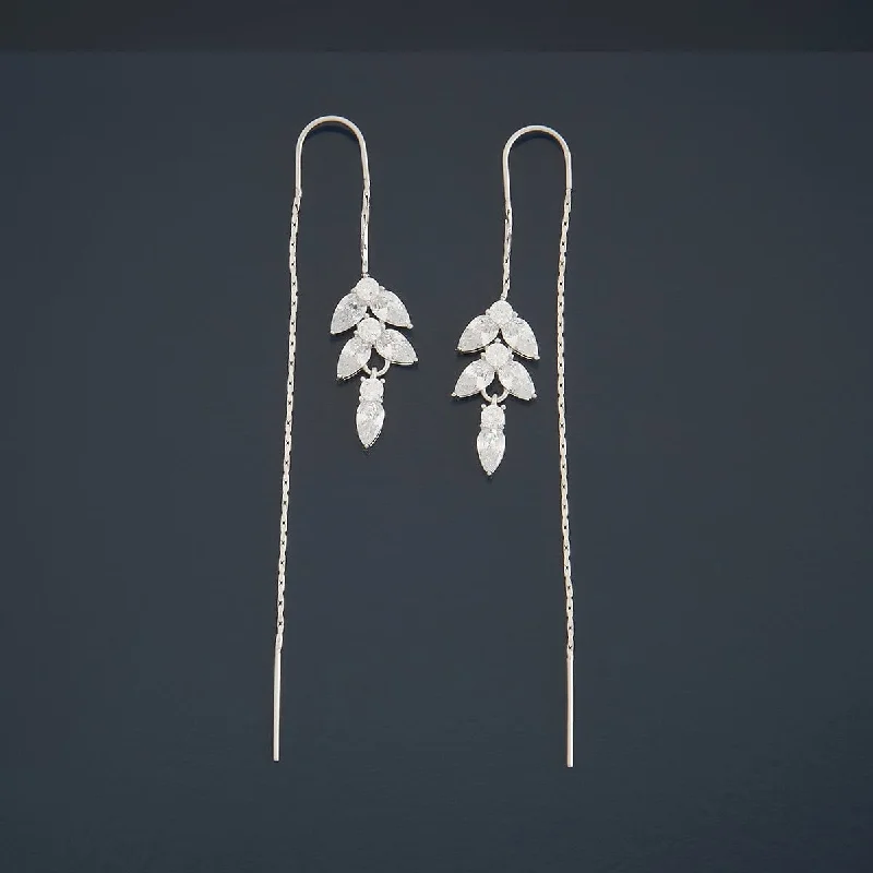 Women oval earrings -92.5 Silver Earring 180749