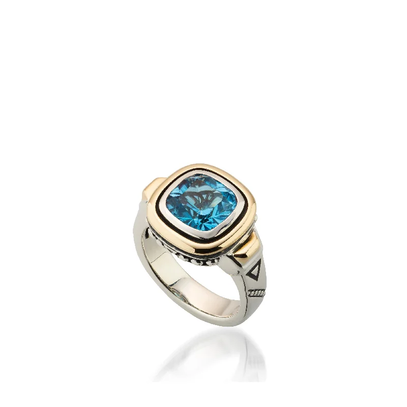 Women twisted rings -Chorus Gemstone Small Ring