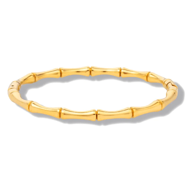 Women trendy bangles and bracelets -Baylor Bamboo Bangle Bracelet