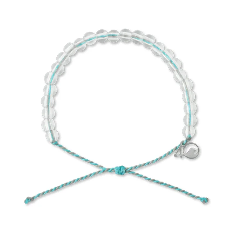 Women rose gold cuff bangles and bracelets -4Ocean Dolphin Light Blue & Grey Beaded Bracelet