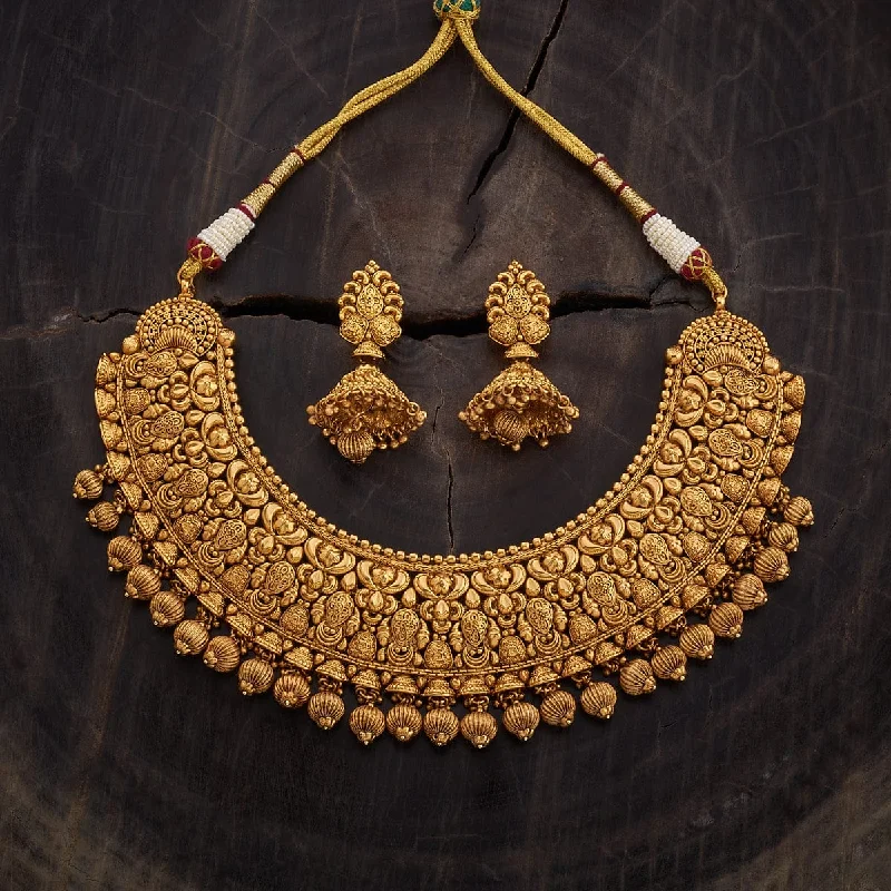 Double-strand necklaces for women -Antique Necklace 170291