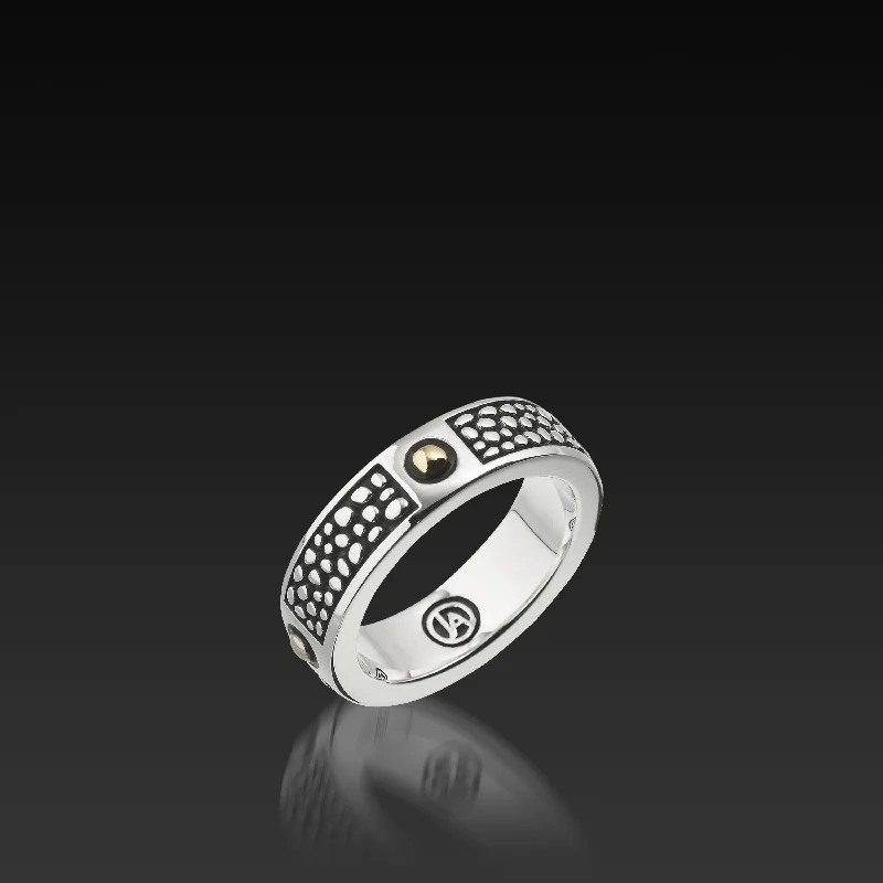 Women sapphire rings -Matrix Band Ring