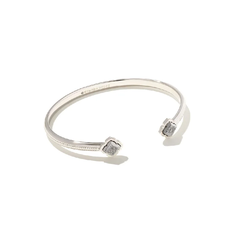 Women luxury cuff bangles and bracelets -Kendra Scott Mallory Cuff Bracelet in Drusy