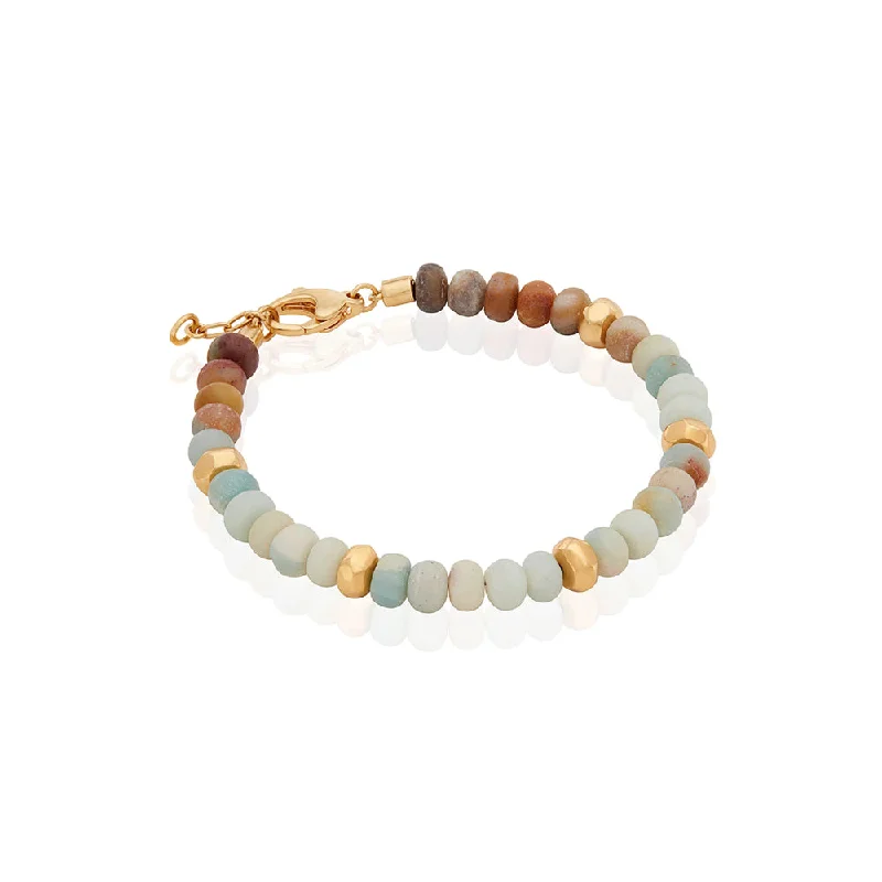 Women simple bangles -Anna Beck Amazonite Beaded Bracelet