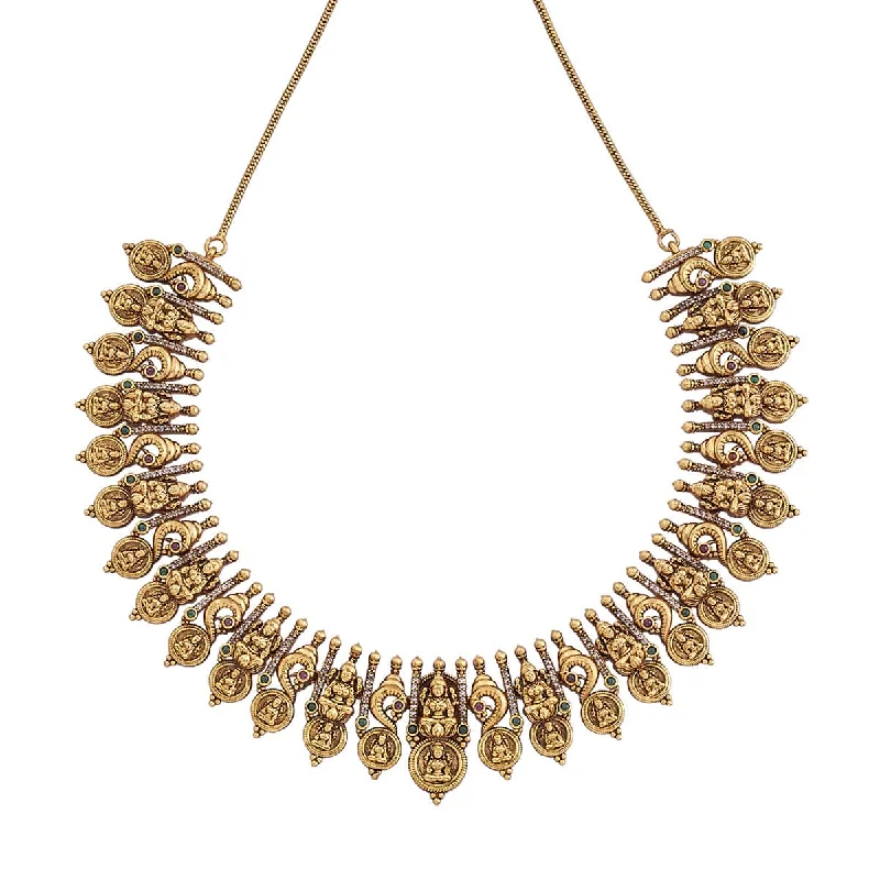 Simple necklaces for women -Antique Necklace 165067