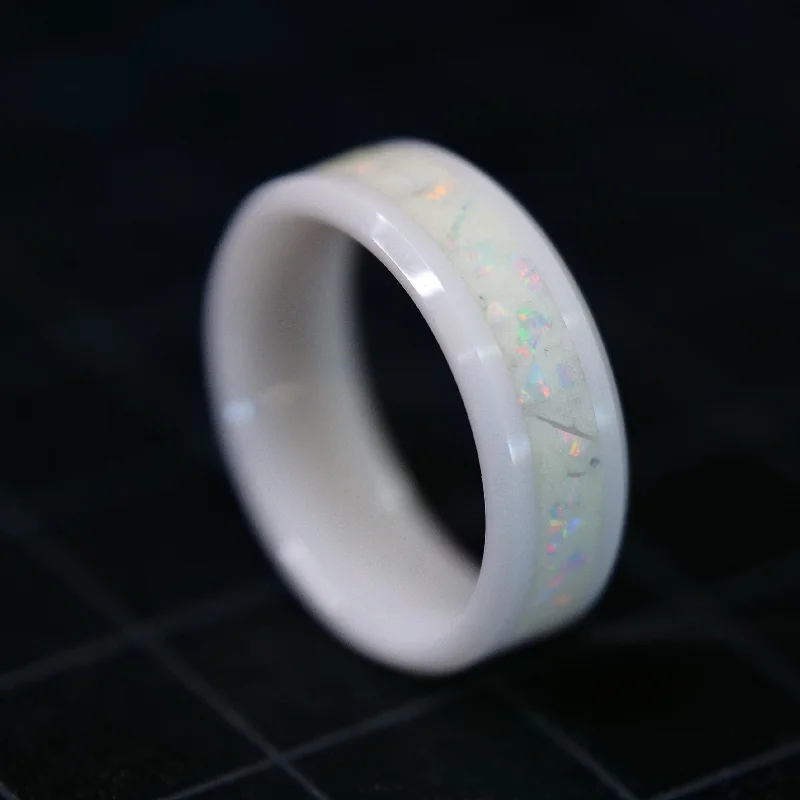 Women wedding rings -Ghost Glowstone Ring