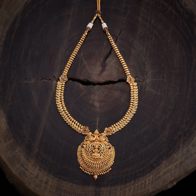 Delicate gold necklaces for women -Antique Necklace 167511