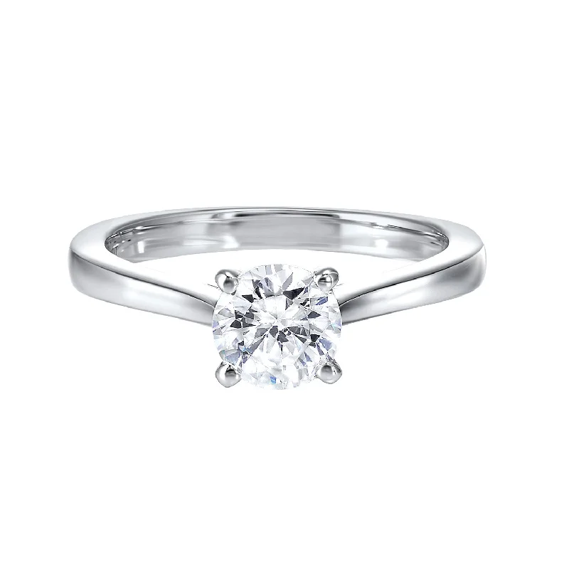 Modern engagement rings for women -14K Diamond Ring