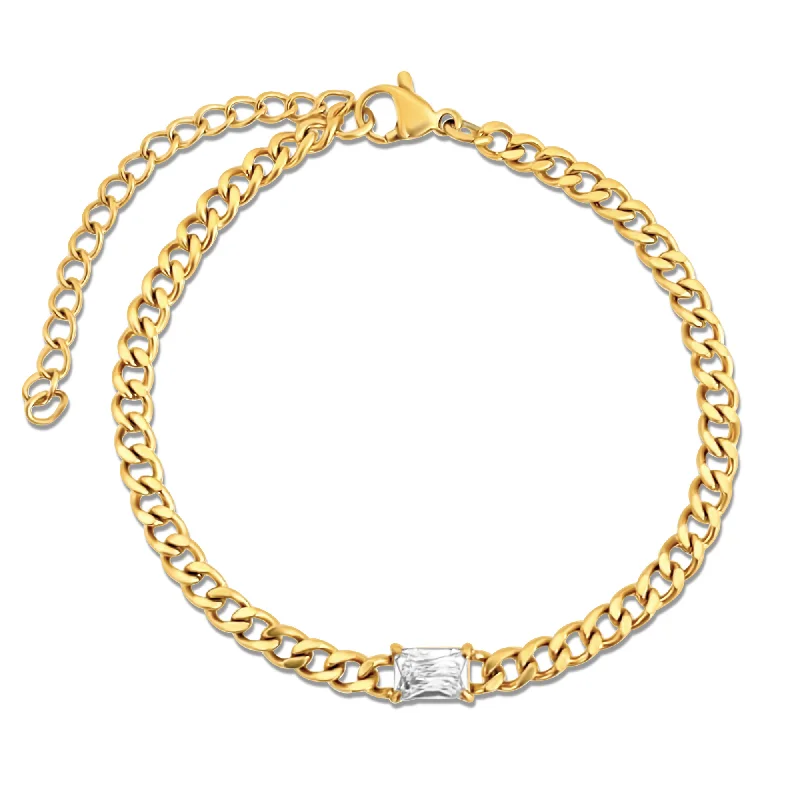 Women pearl bangles and bracelets -Millie Chain Bracelet