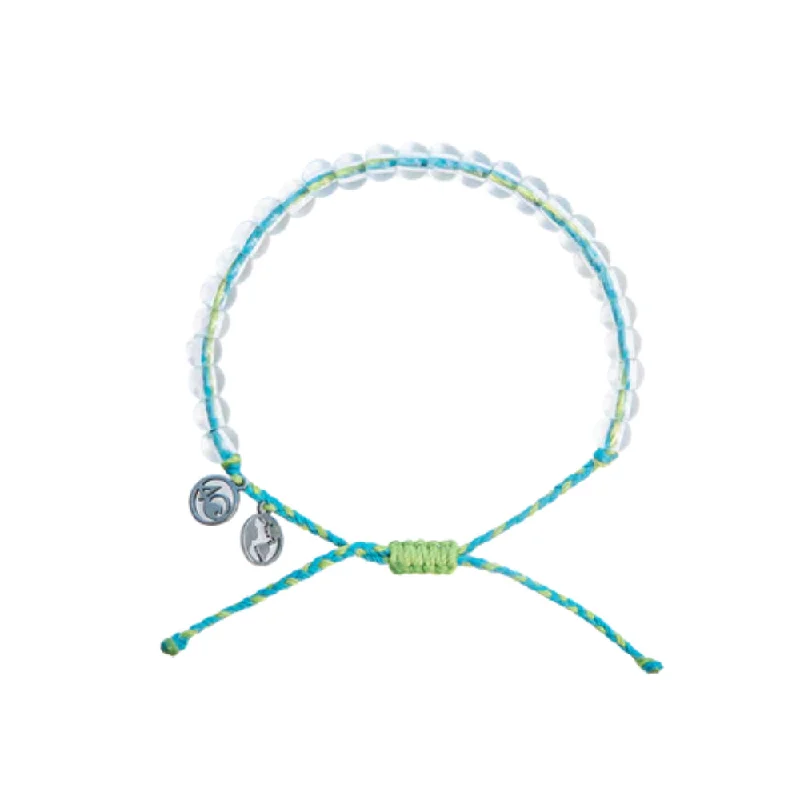 Women beaded charm bangles and bracelets -4Ocean April 2024 Limited Edition Earth Day Beaded Bracelet