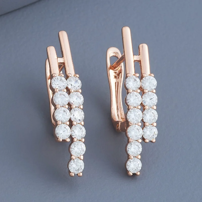 Women gold-plated earrings -Trendy Earring 179705