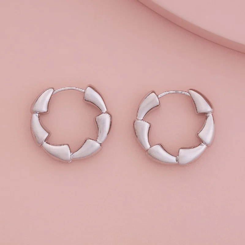 Women mixed metal earrings -Trendy Earring 178893