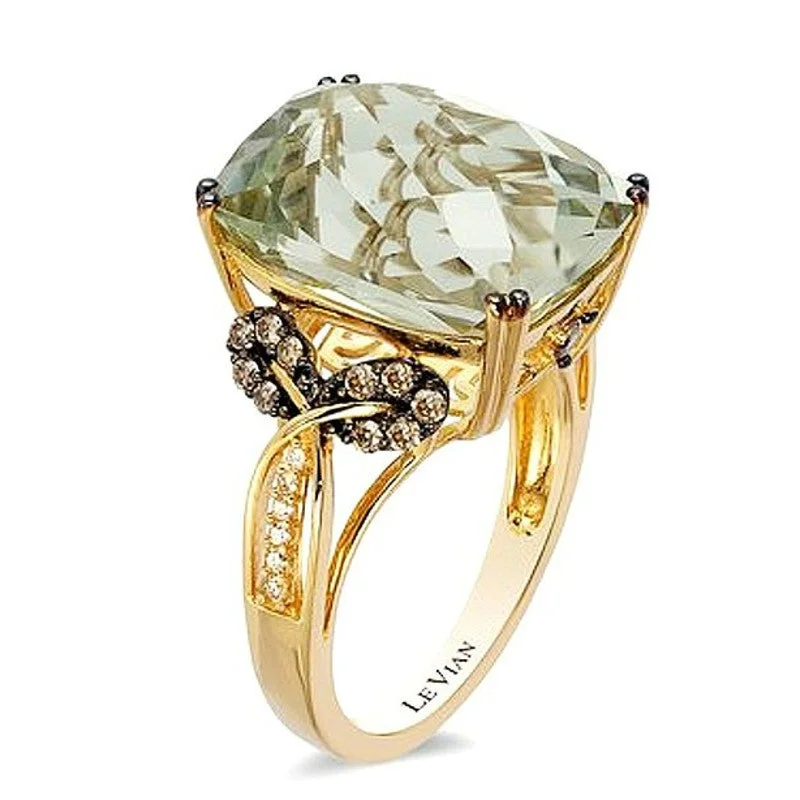 Women handmade rings -Le Vian Chocolatier® Mint Julep Quartz™ Ring