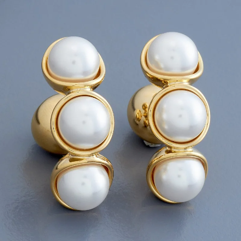 Women statement pearl earrings -Trendy Earring 178947