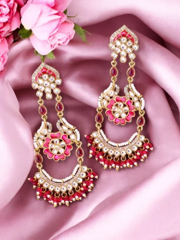 Silver earrings for women -Rani Dia Chandbalis