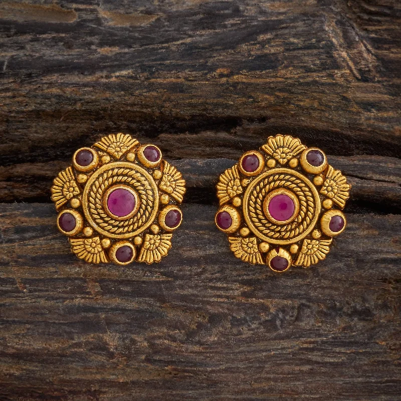 Women colorful earrings -Silver Temple Earring 177439