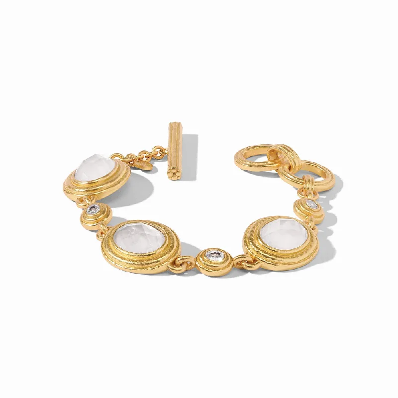 Women simple bangles -Julie Vos Tudor Stone Bracelet