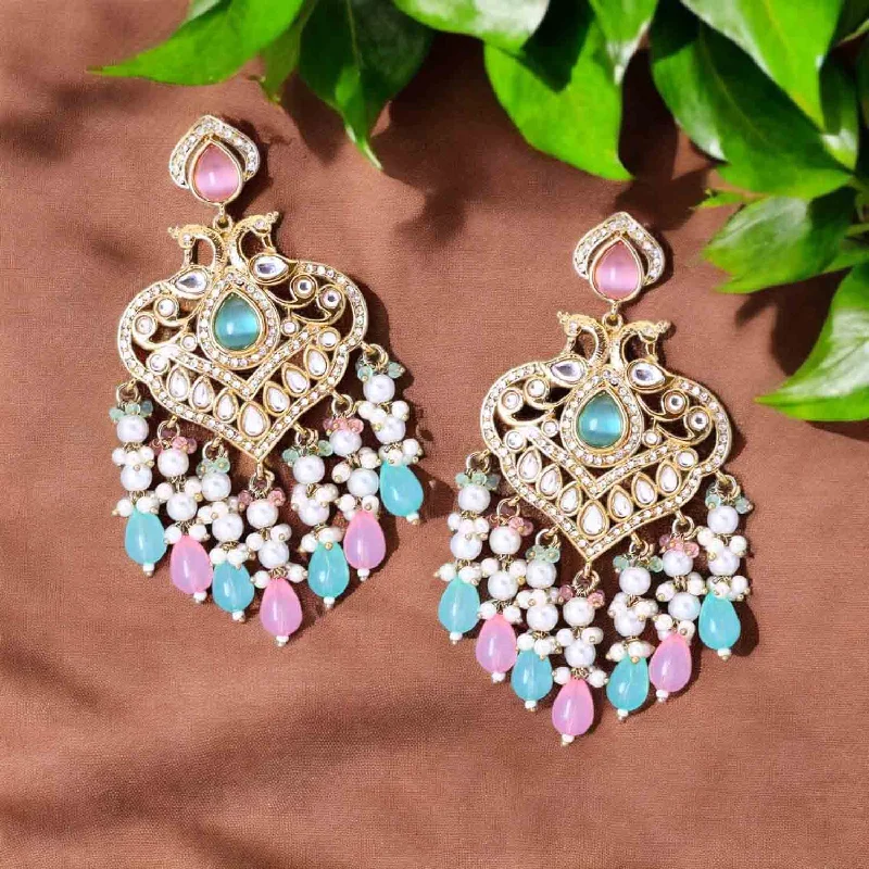 Women wedding earrings -Prismatic Parvika Chandbalis