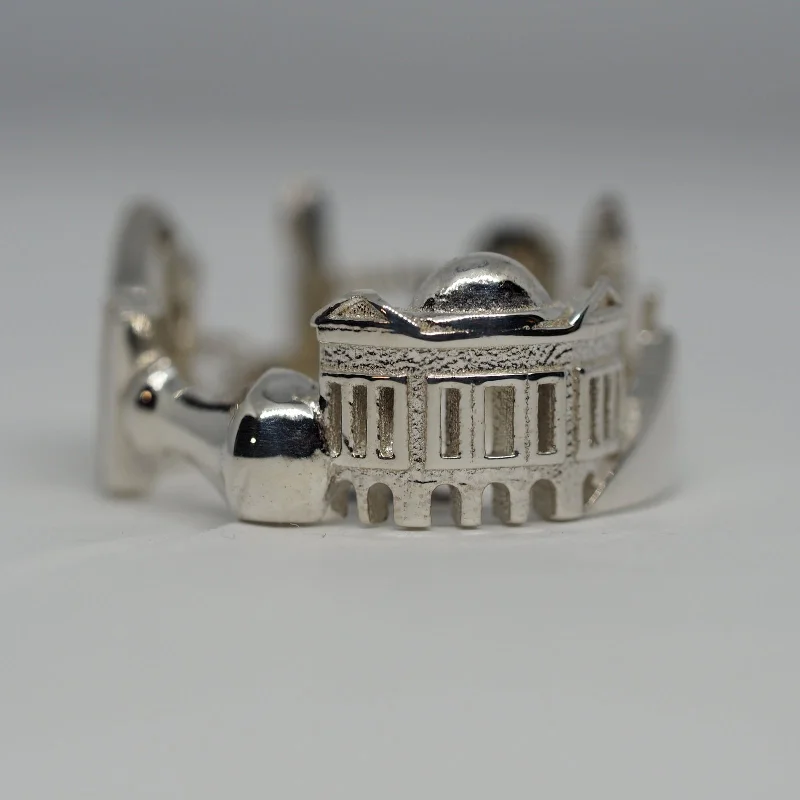 Women silver stacking rings -Cleveland, Ohio