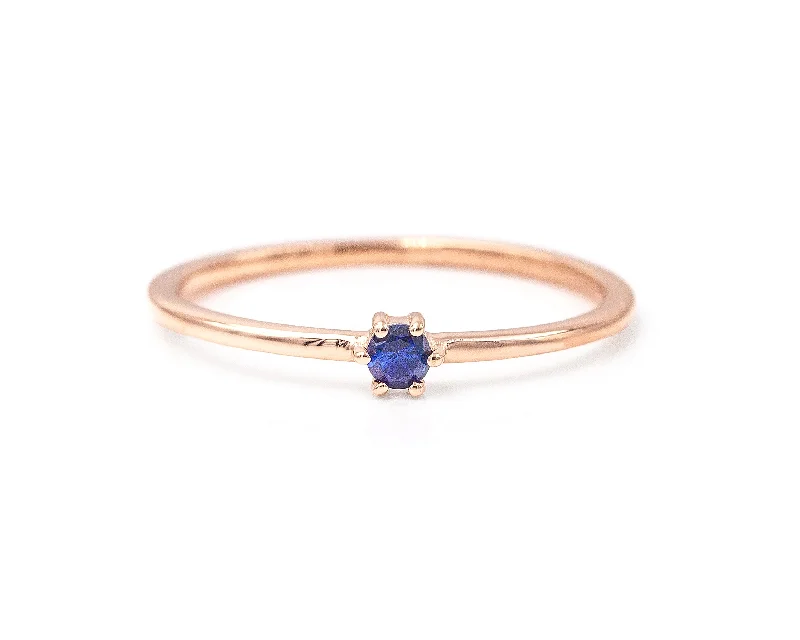 Women ruby rings -Sapphire Stacker