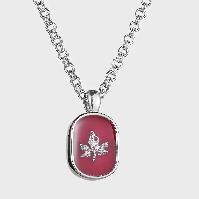 Matching charm necklaces for women -Baco - Basic Red Necklace